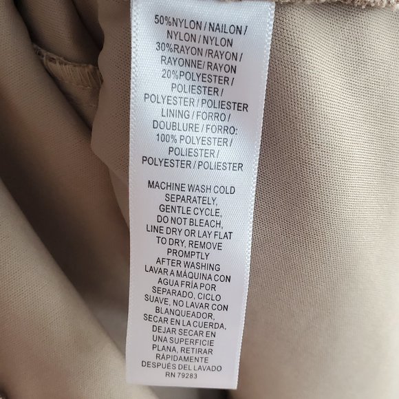 Alex Evenings Champagne Sequin Rose Gown - Picture 7 of 11